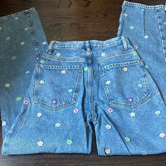 Pacsun Flower Power Dad Jean 23 - Picture 4 of 4